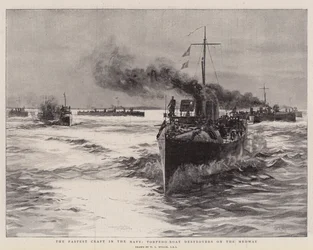 The Fastest Craft in the Navy, Torpedo-Boat Destroyers on the Medway
